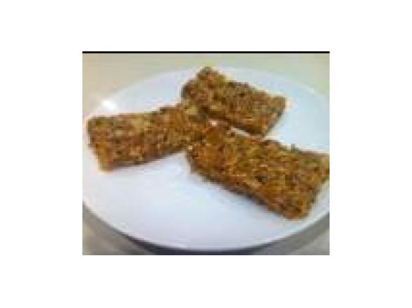 Apricot, oat and sunflower seed bars