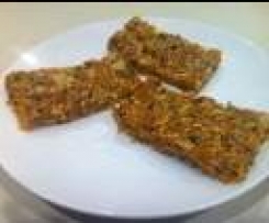 Apricot, oat and sunflower seed bars