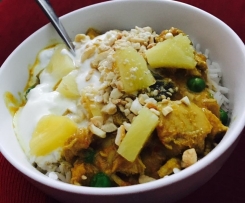 Coconut Cashew & Chicken Curry