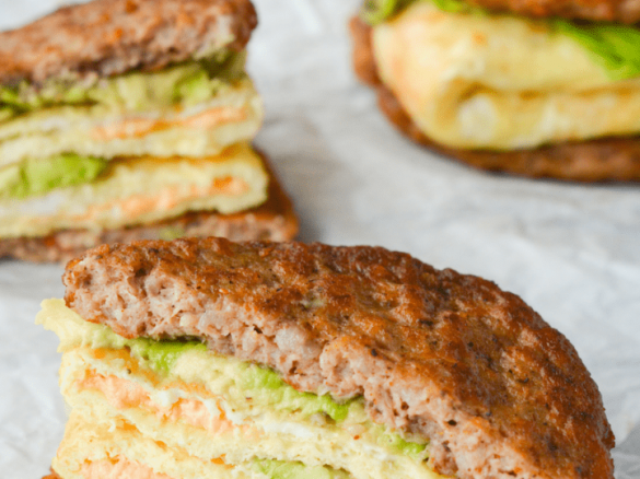 KETO BREAKFAST SANDWICH