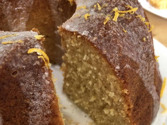 Lemon Coconut Yoghurt Cake