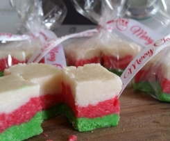 Christmas Coconut Ice