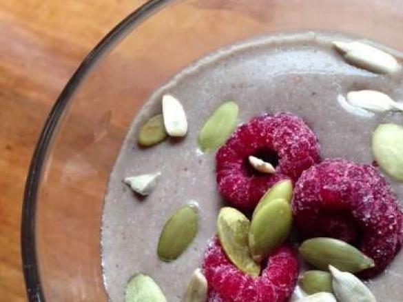 Raspberry Kefir Immune-Boosting Smoothie