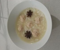 Chicken Balls In Broth with Rice