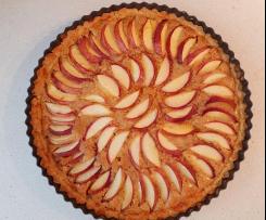 Nectarine & Blood Orange Frangipane Tart