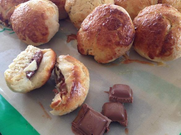 Morning tea or Lunch break little bread rolls