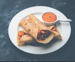 Paneer Frankie Recipe