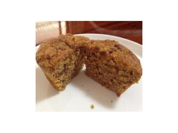 Date, Orange, Banana & Walnut Muffins