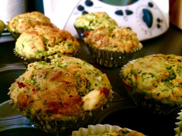 Spinach and ricotta muffins