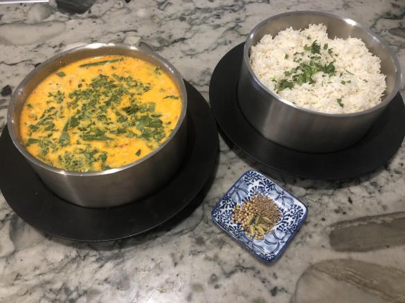 Zanzibar Coconut Chicken Curry