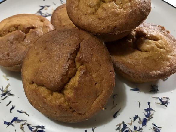 Mandarin, Almond & Cardamom Muffins