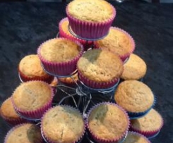 Clone of Banana, Rice Syrup and Cinnamon Muffins (GF, LF, Egg Free and FODMAP friendly)