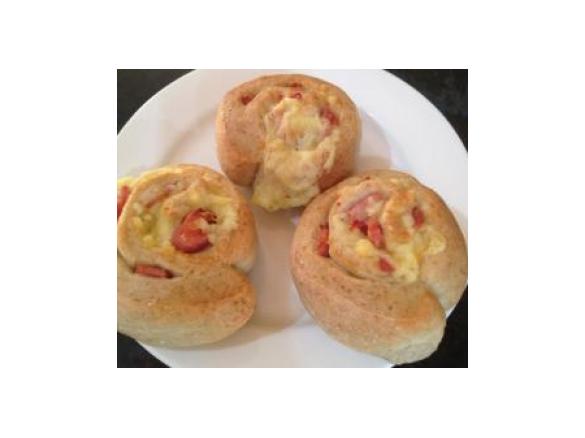 Cheese and Bacon Scrolls