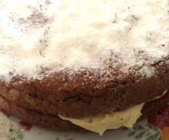 Ginger Fluff Sponge Cake
