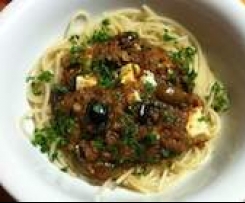 TOMATO / FETTA / GARLIC PASTA SAUCE