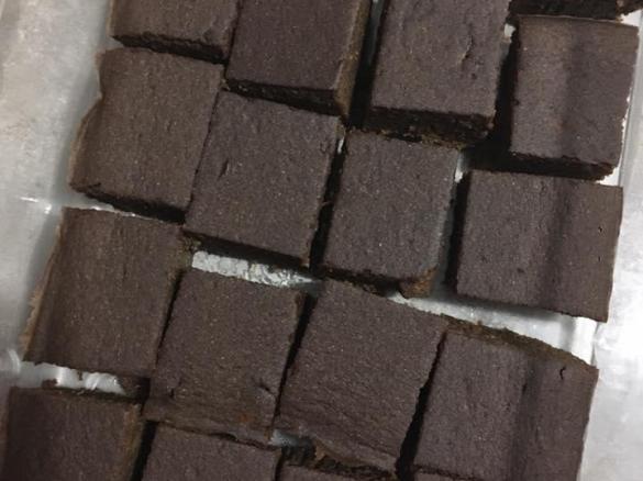 Low Salicylate Carob Sweet Potato Brownies