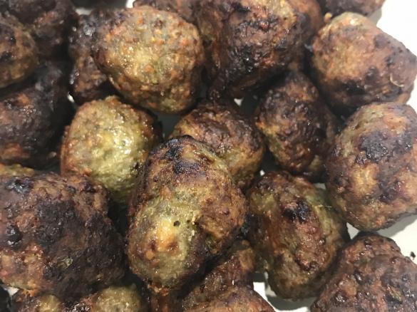 Meatballs with Hidden Kale