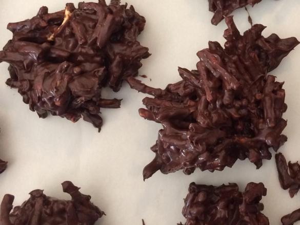 Peanut Butter Choc Spiders