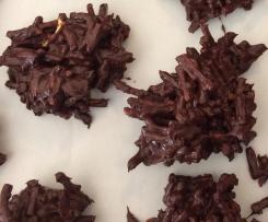 Peanut Butter Choc Spiders