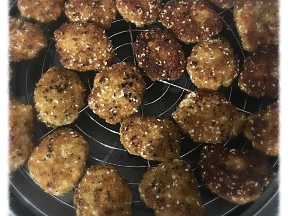 honey seseame chicken nuggets