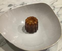 Orange and Cointreau Canele