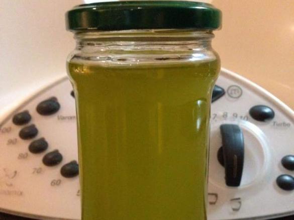 Garlic infused olive oil