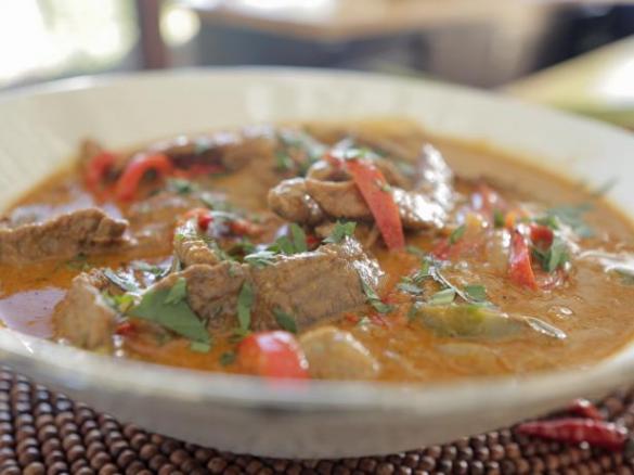 Camping - Thai Beef Curry Soup