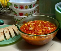 Spicy Mixed Bean Casserole 