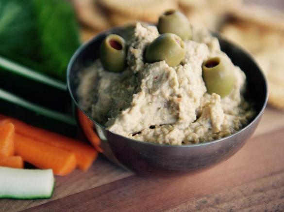 Green Olive Hummus 