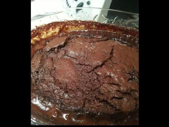 Nutella Self Saucing Pudding