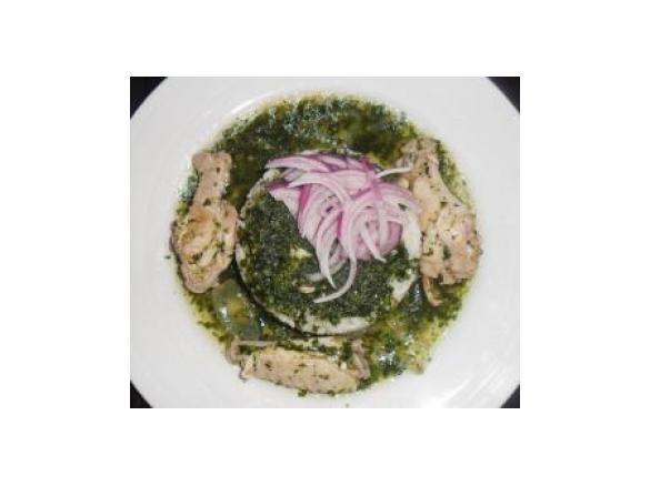 A Taste of Egypt (Molokhia, Egyptian Soup)