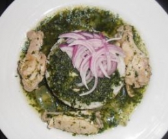 A Taste of Egypt (Molokhia, Egyptian Soup)