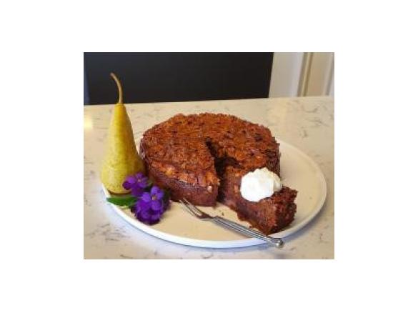 Sticky Date and Pear Cake