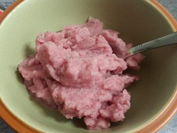 Mandarin, Blueberry and Coconut Sorbet