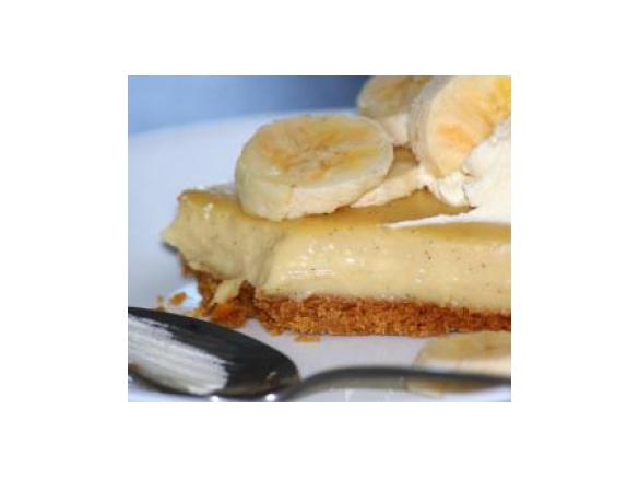 Vanilla and ginger custard tart