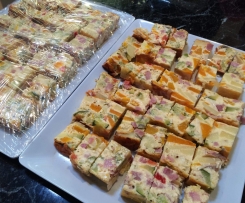 Ham (Or Chicken) and Vegetable Frittata