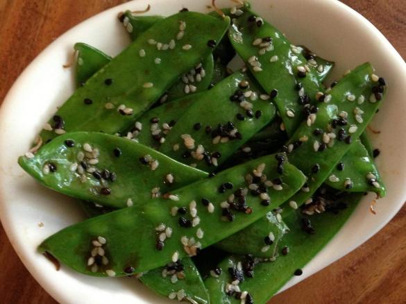 Sesame Snowpeas