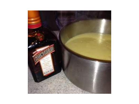 Cointreau Custard