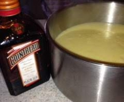 Cointreau Custard