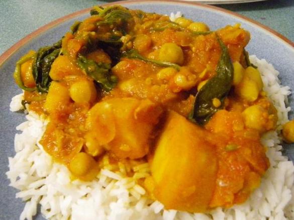 Parsnip, Carrot and Chickpea Stew