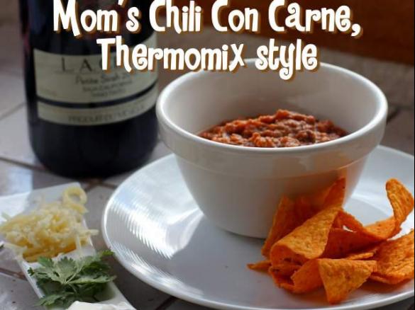 Mom’s Chili Con Carne, Thermomix style