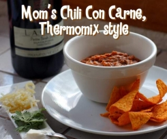 Mom’s Chili Con Carne, Thermomix style