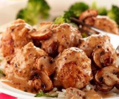 Quorn Chicken Style and Mushroom Stroganoff