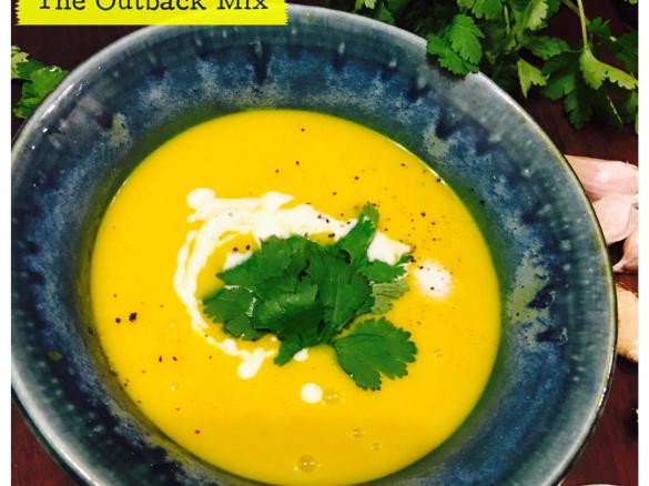 Thai inspired Sweet Potato Soup