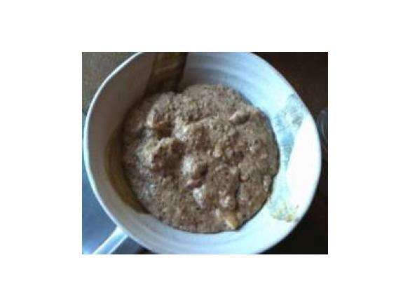 Paleo apple and nut porridge