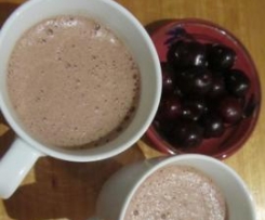 Cherry Ripe Hot Chocolate