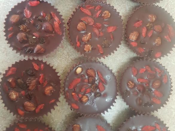 Loving Earth Chocolate Cups G/F D/F Cane Sugar Free