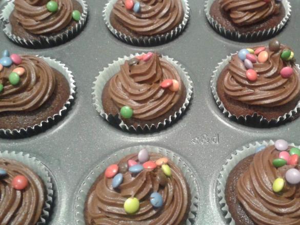 Vegan Olive Oil Chocolate Cupcakes