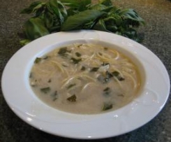 Basil & Almond Soup