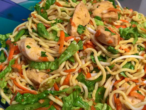 Asian Chicken Noodle Salad